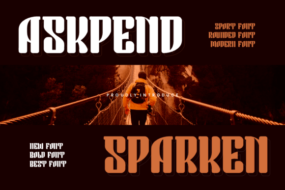 Askpend Sparken: A Serif Font for Bold Branding