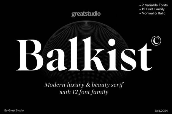 Balkist: A Serif Font for Makers