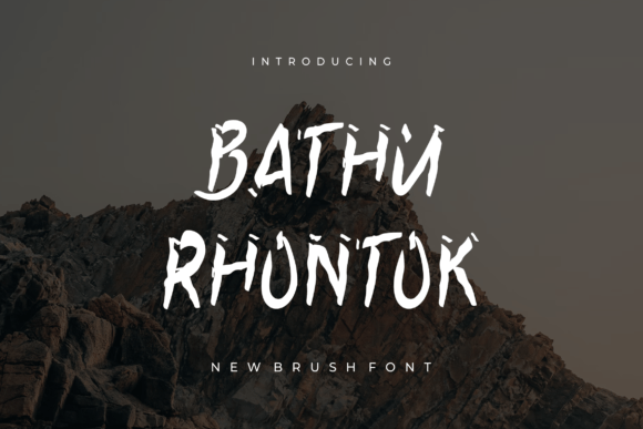 Bathu Rhontok Font Review for Bold Branding