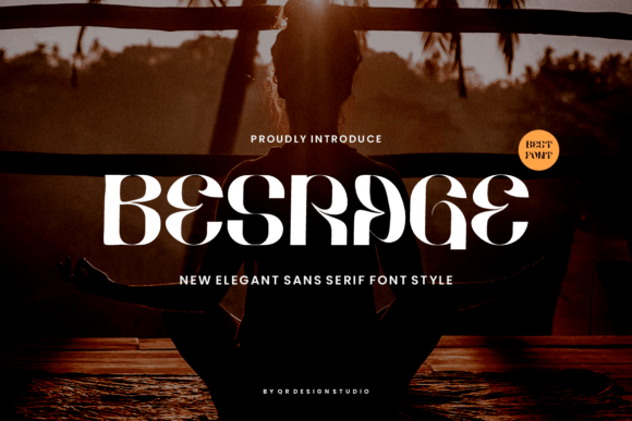 Besrage: A Bold Serif Font for Editorial Impact
