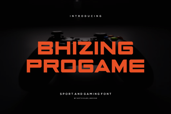 Bhizing Progame: A Bold Sans Serif Font for Editorial Impact