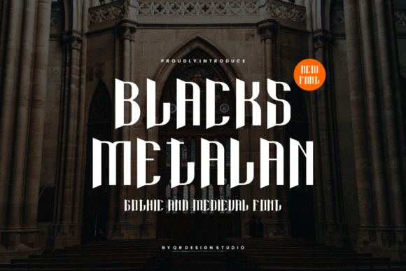 Blacks Metalan: A Bold Blackletter Typeface for Editorial Design