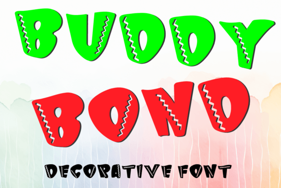 Buddy Bond Font for Handmade Labels