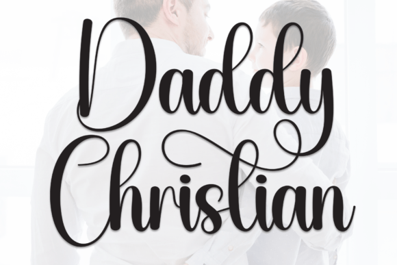 Daddy Christian: A Handwritten Typeface for Editorial Warmth