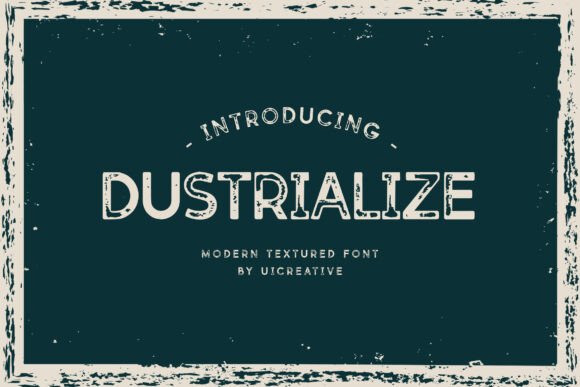 Dustrialize: A Bold Serif Font for Web Design
