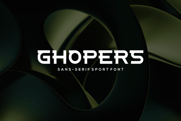 Ghopers: A Bold Serif Font for Branding