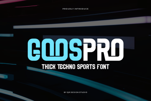 Goospro: A Bold Typeface for Strong Brands