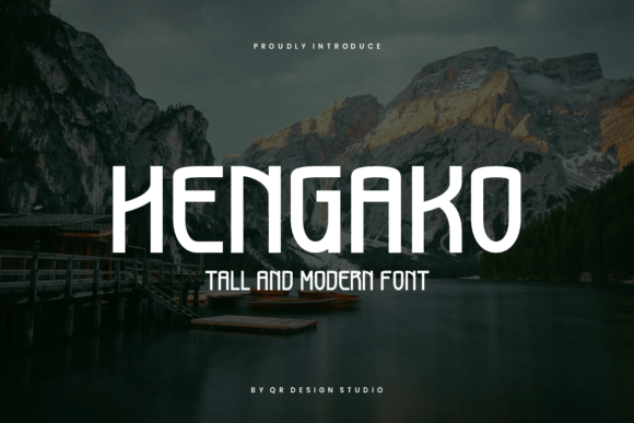 Hengako Font: A Bold Choice for Makers