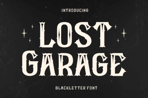 Lost Garage Font: Elevate Your Brand Identity