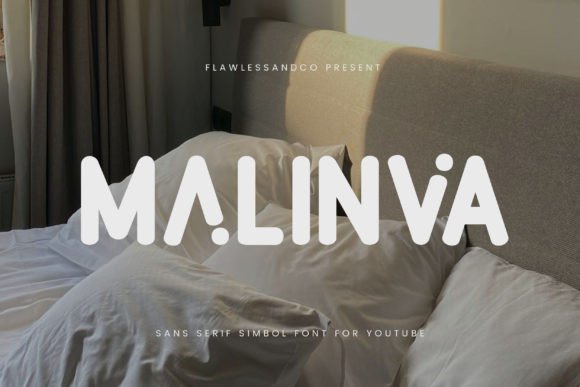 Malinva: A Bold Sans Serif Font for Modern Editorial Design