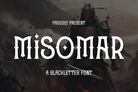 Misomar: A Bold Blackletter Typeface for Editorial Design