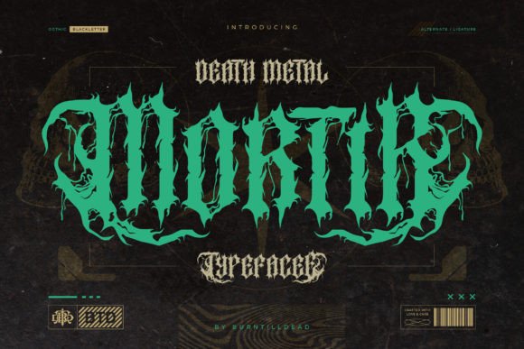 Mortir: A Bold Blackletter Font for Impact