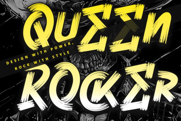 Queen Rocker: A Bold Script Font for Branding