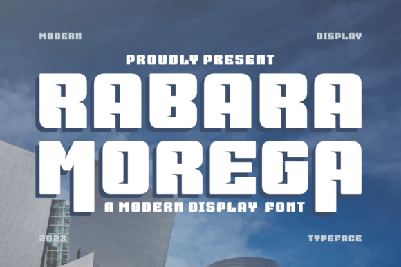 Rabara Morega: A Bold Sans Serif Font for Makers