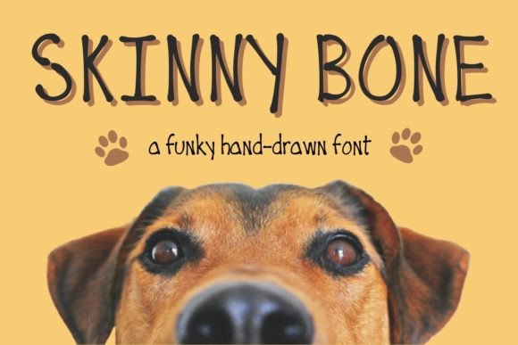 Skinny Bone: The Quirky Hand-Drawn Font for Crafters