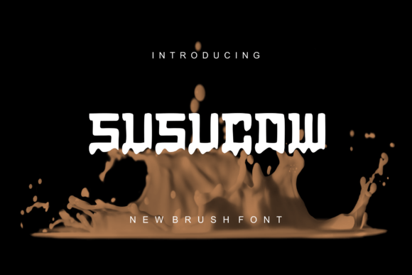 Susucow Typeface: Bold Editorial Impact