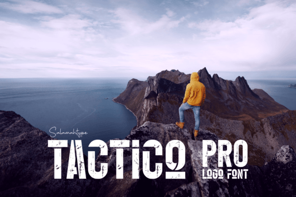 Tactico Pro: A Bold Sans Serif Font for Branding
