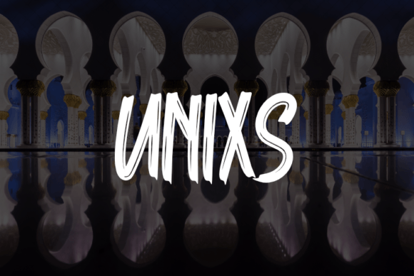 Unixs Font: Bold Typography for Campaigns